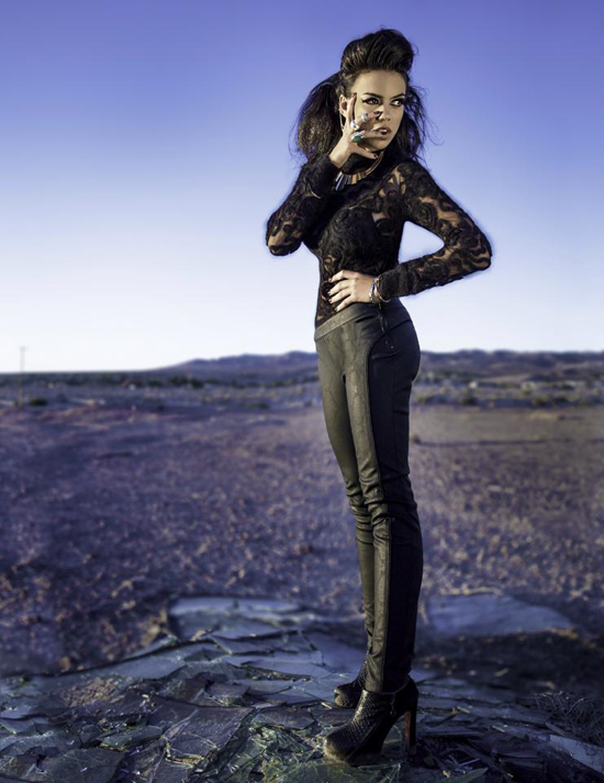 Female model photo shoot of Leslie Lluvet, wardrobe styled by Joseph Gurrola