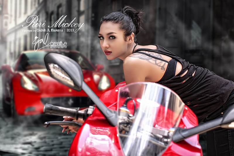 Male and Female model photo shoot of Galuh A Kusuma and Riri Mickey2 in Epiwalk Jakarta