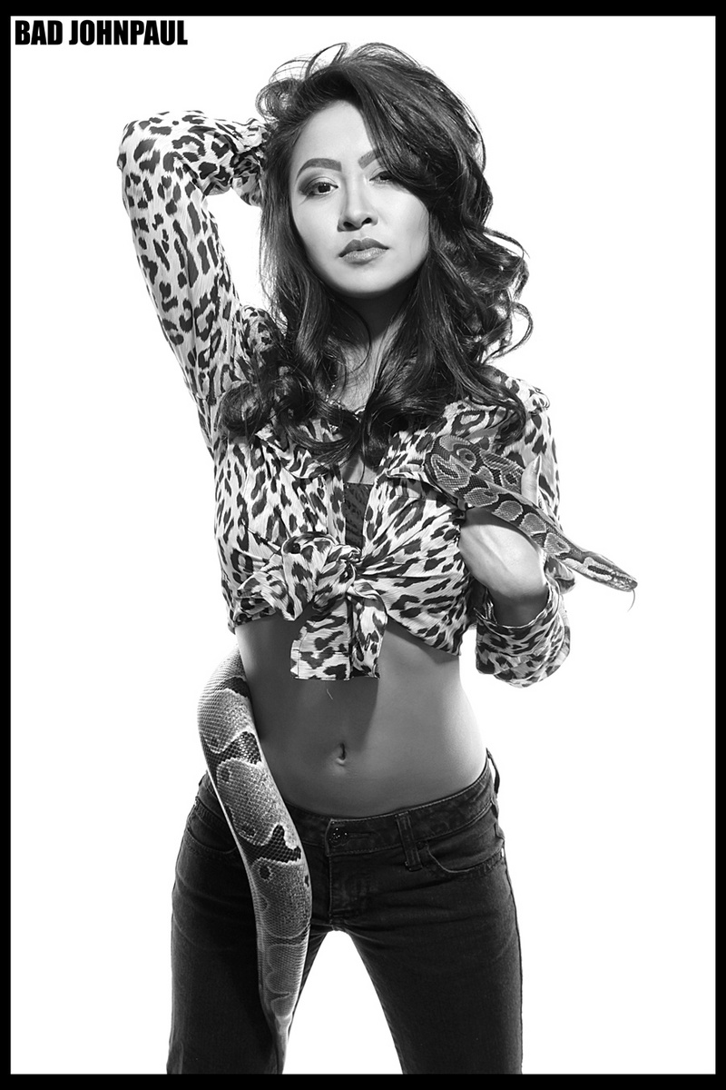 Female model photo shoot of Courtney June by BAD JOHNPAUL