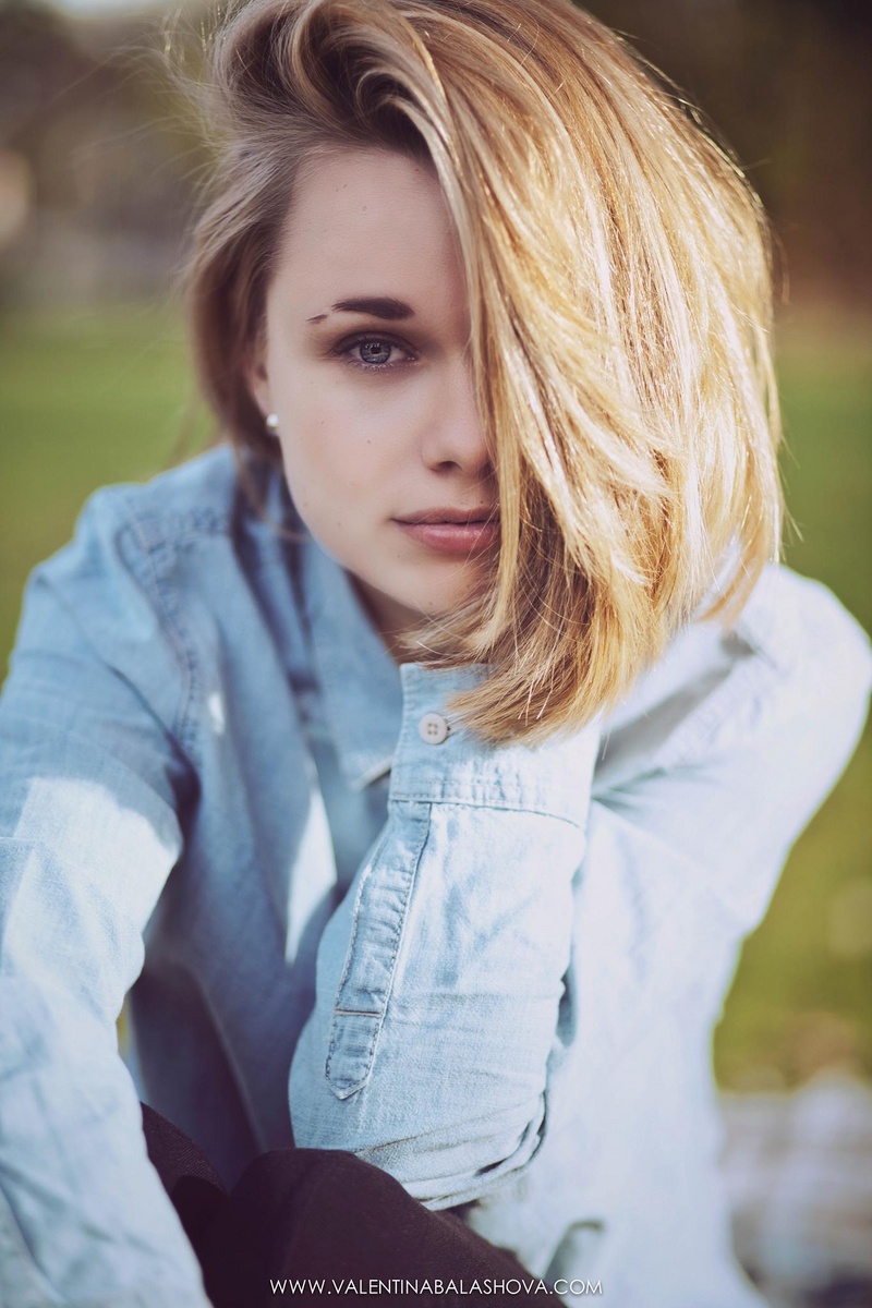 Female model photo shoot of Ksenia