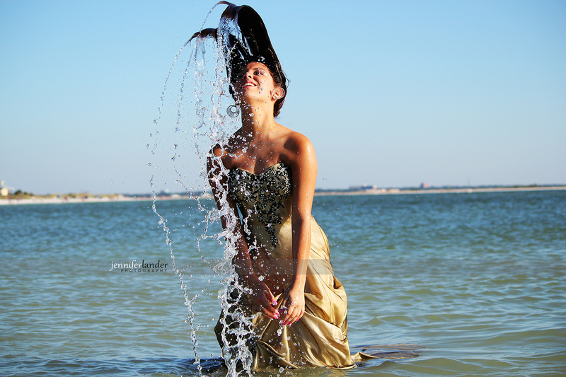 Female model photo shoot of Jennifer Lander in Honeymoon Island, FL