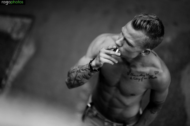 Male model photo shoot of Janos Nemeth