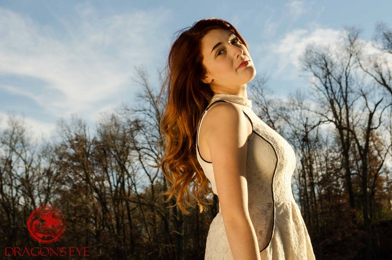 Female model photo shoot of Sabry Autumn