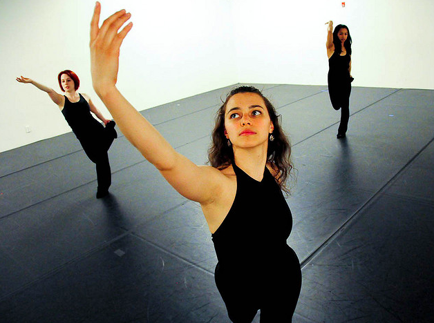 Female model photo shoot of born2dance in Center for Performance Research