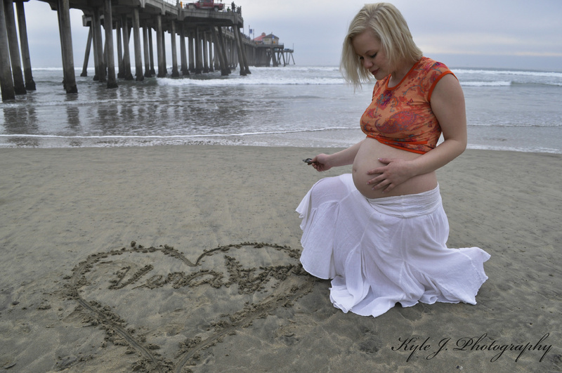 Male and Female model photo shoot of Kyle J Photography and Stevie Rose in Huntington Beach