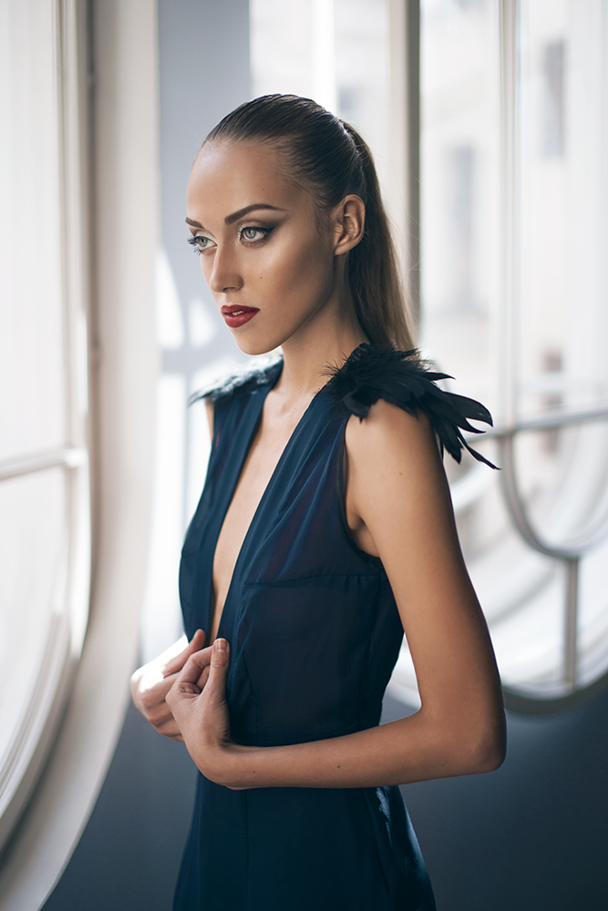 Female model photo shoot of Anna Yanishevskaya and DariaTs in Saint Petersburg