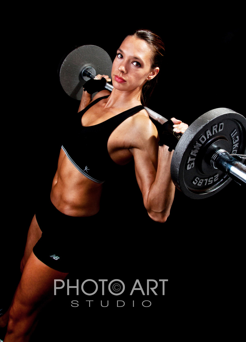 Male and Female model photo shoot of Photo-Art Studio  and Brittany Michelle Von in Fitness Model