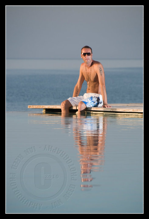 Male model photo shoot of Arik Sim by Ian Reed in Greece