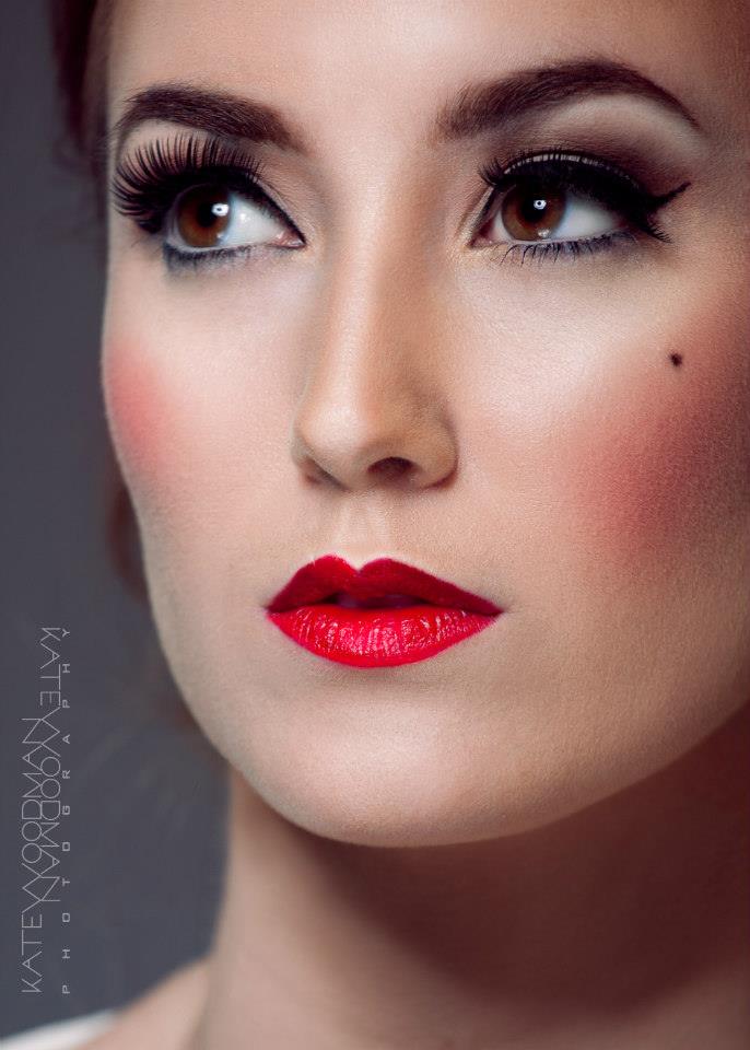 Female model photo shoot of keri ann by Kate Woodman, makeup by Terrell Nurse