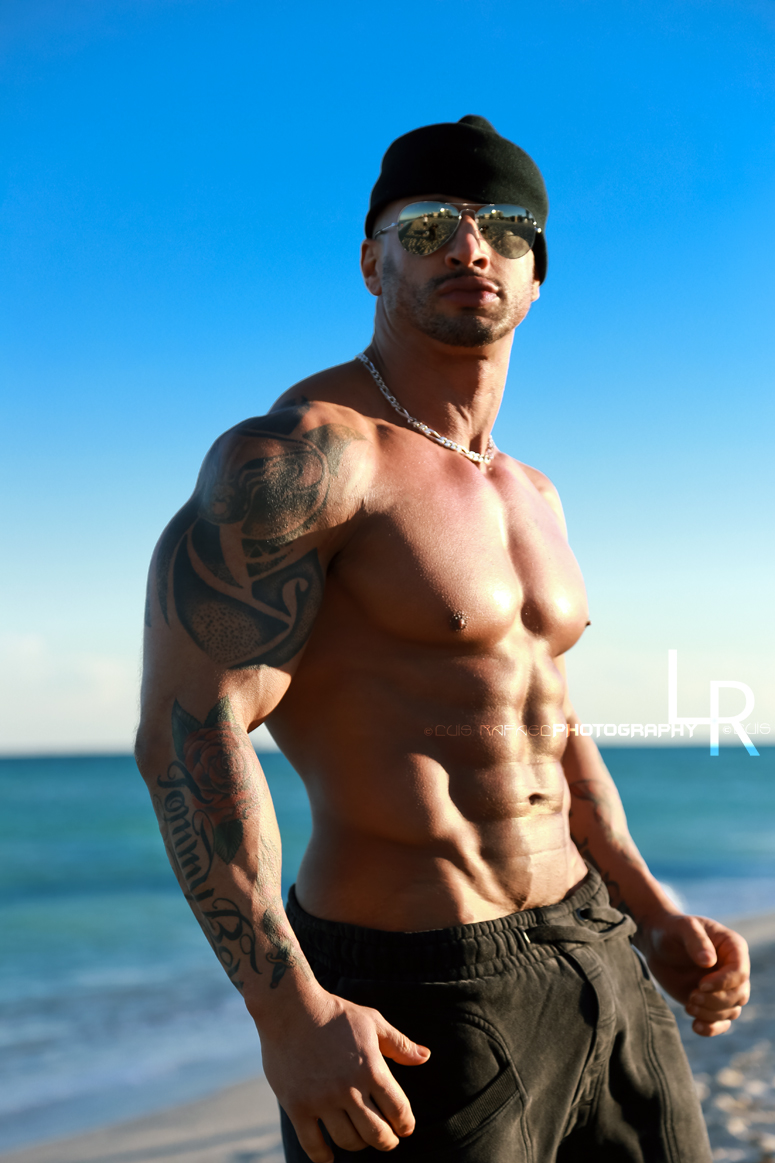 Male model photo shoot of Quentin Elias by Luis Rafael Photography in South Beach 