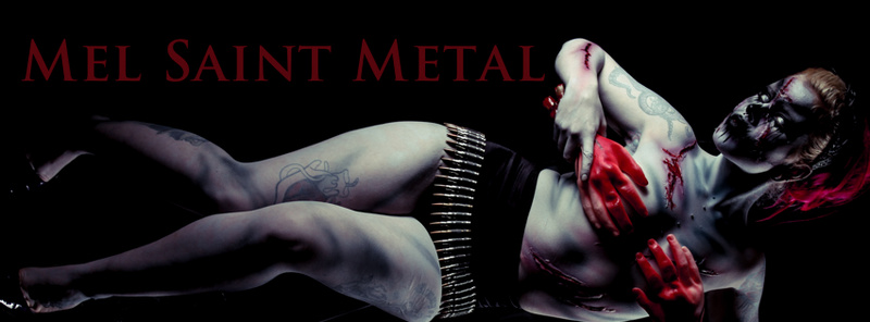Female model photo shoot of Mel Saint Metal by ArtistiCurves 