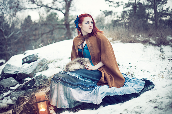 Female model photo shoot of Wolfgirl Varga by Josefine Jonsson