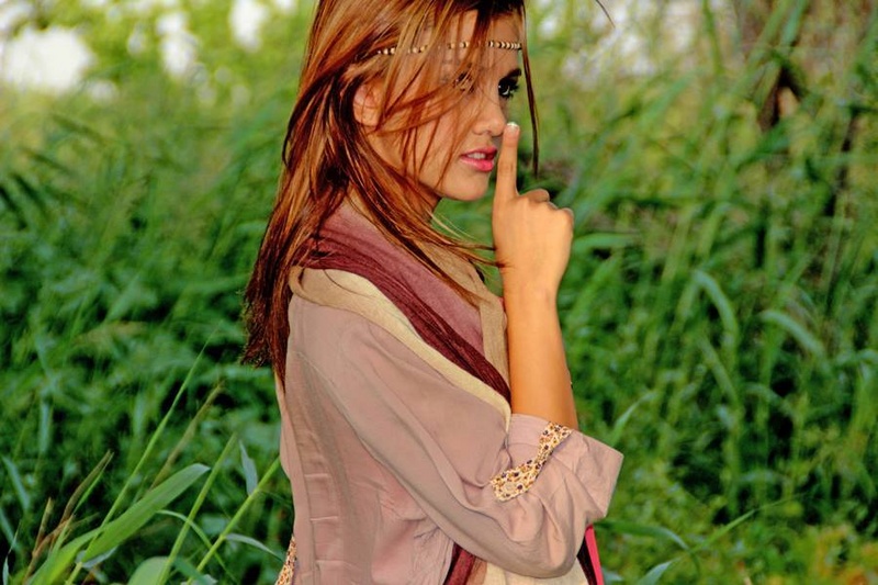 Female model photo shoot of nazy malek in iran