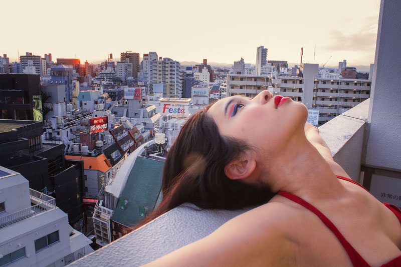 Female model photo shoot of Hope Milkyway in Tokyo