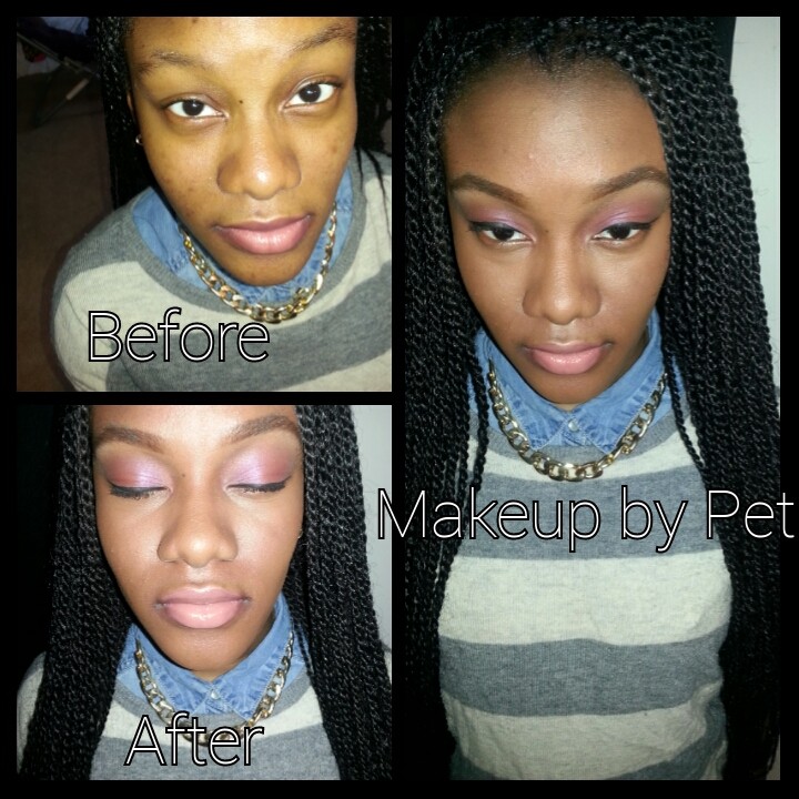 Female model photo shoot of Makeup by Pet