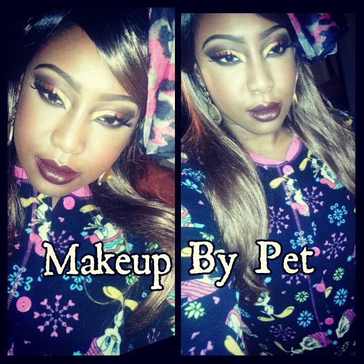 Female model photo shoot of Makeup by Pet