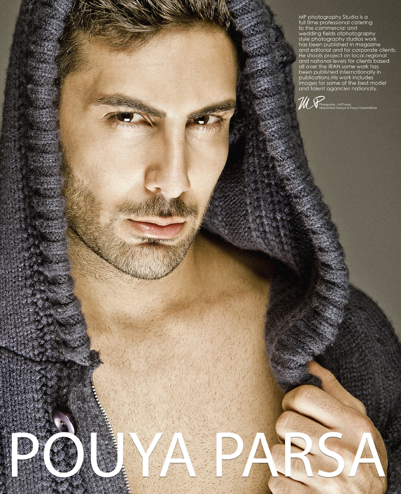 Male model photo shoot of Poya Parsa