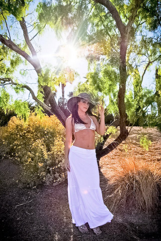 Female model photo shoot of Krista Marie LV in Lake Las Vegas