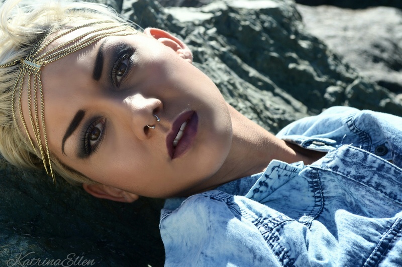 Female model photo shoot of Katrina Ellen Photograp in the spit - gold coast