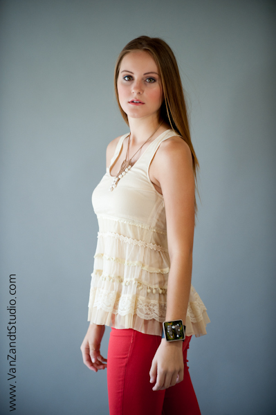 Female model photo shoot of VanZandt Studios