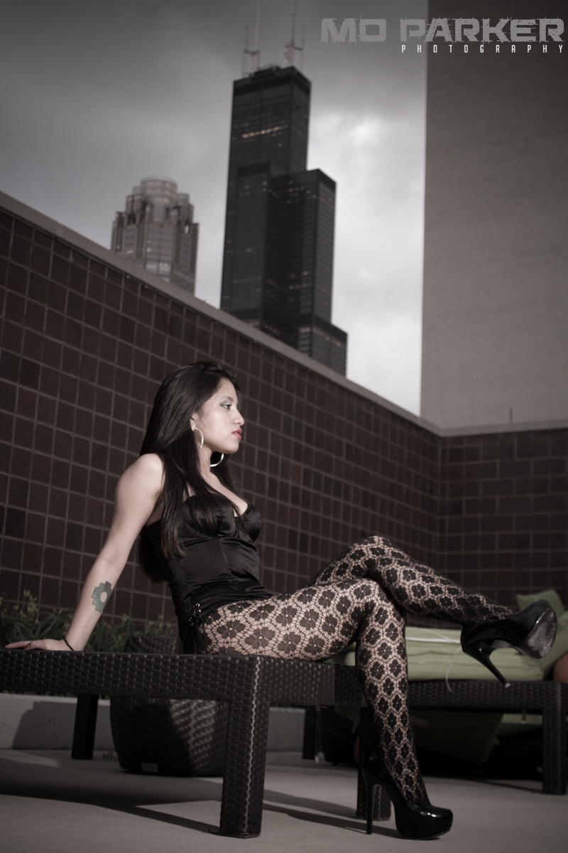 Female model photo shoot of Mo Parker in Chicago