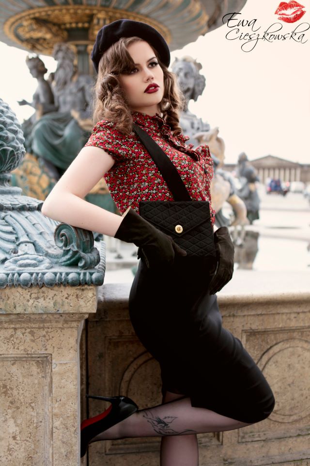 Female model photo shoot of Amy Stair in Paris