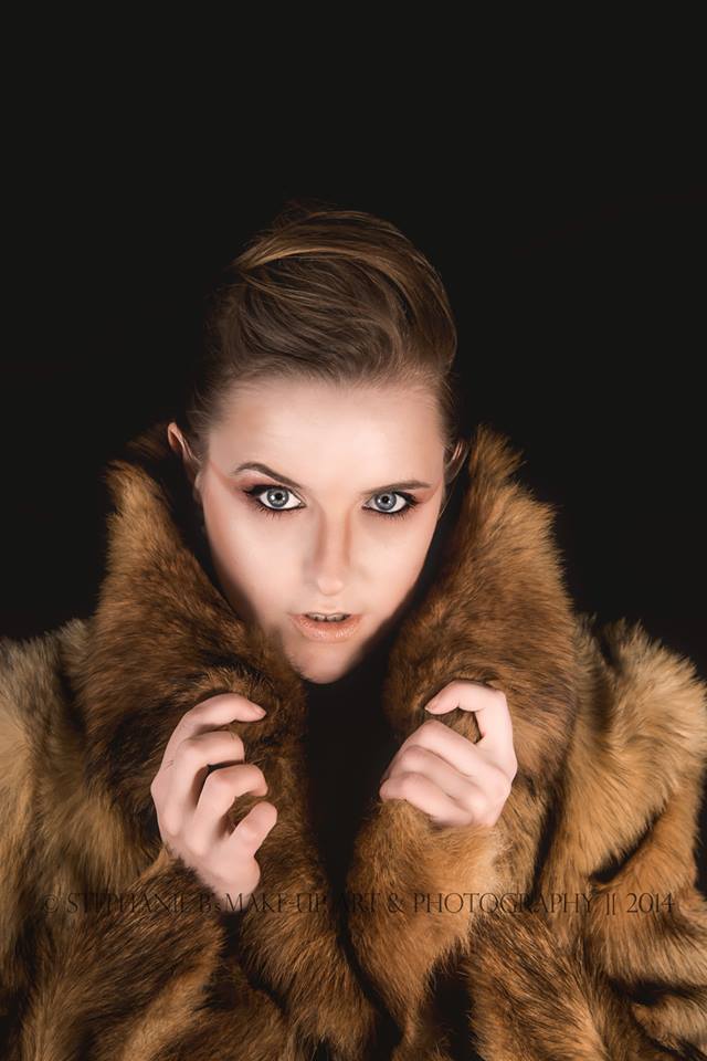 Female model photo shoot of Elizabeth Roze by Makeup Art Photography
