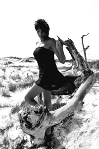 Female model photo shoot of Demetra Giblin in Pensacola Beach Floirda