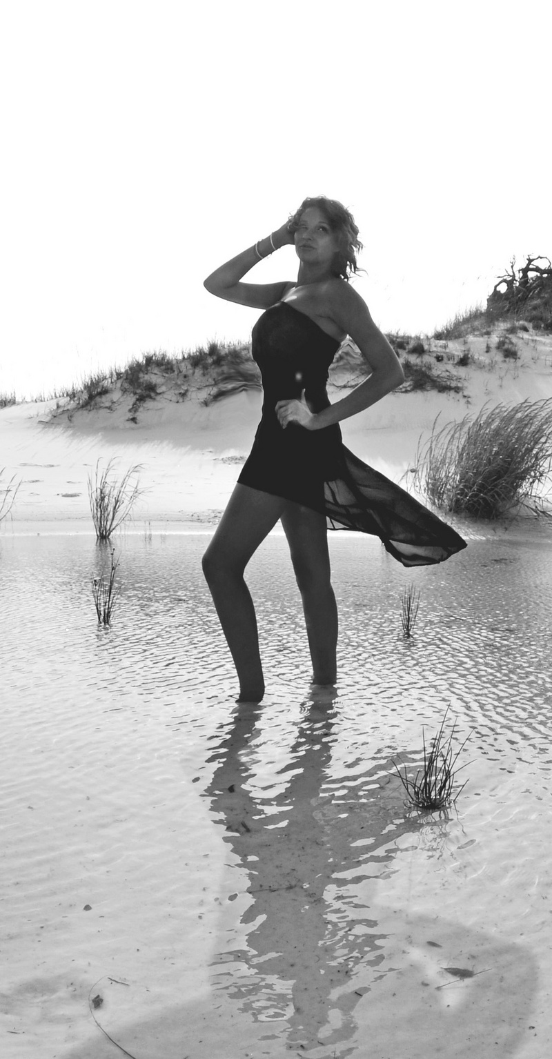 Female model photo shoot of Demetra Giblin in Pensacola Beach Florida