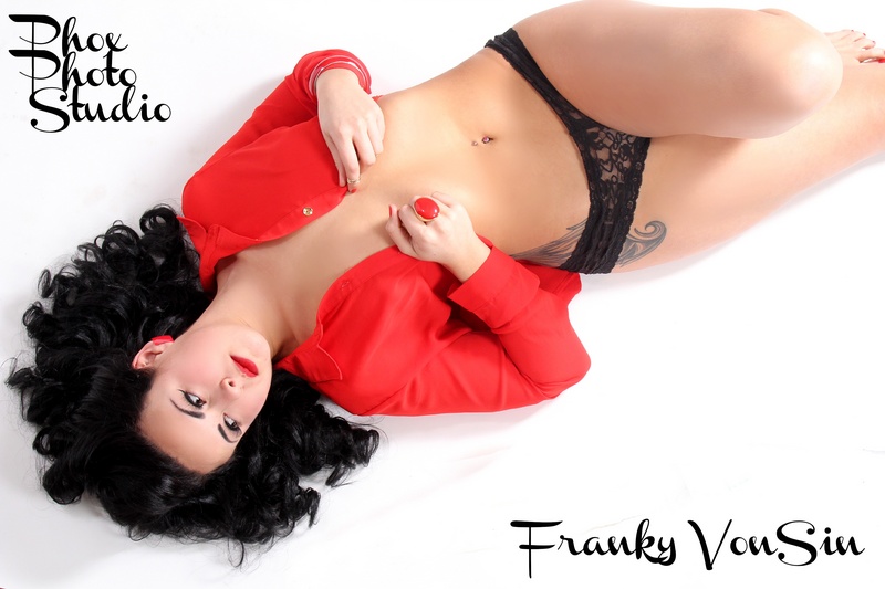 Female model photo shoot of Franky VonSin by Phox Photography Studio