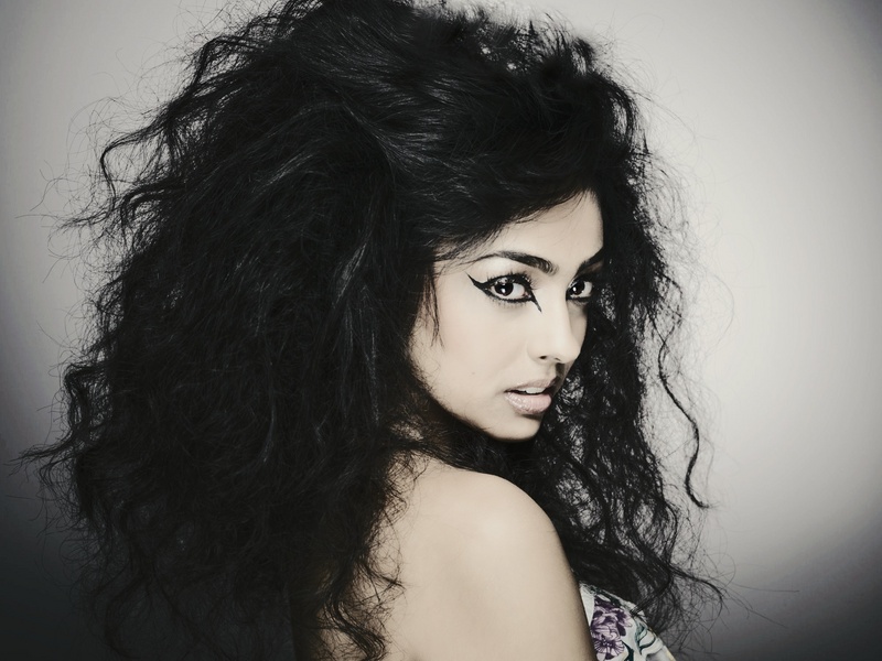 Female model photo shoot of Mona K Patel, makeup by Nicole Palermo