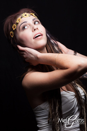 Female model photo shoot of HelloKara by Mel Gattis, makeup by Michelle Rivera MUA
