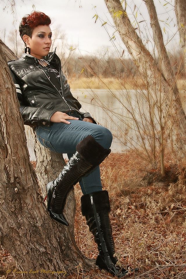Female model photo shoot of Coressa Derrough in Park Lake in mayboro Texas