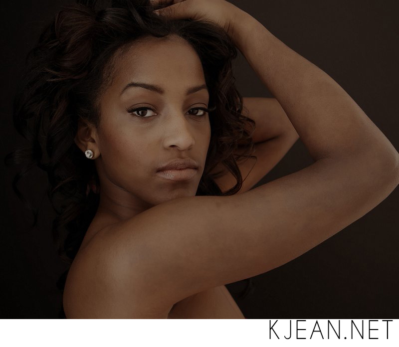 Female model photo shoot of K Jean Photography and Mea Holmes