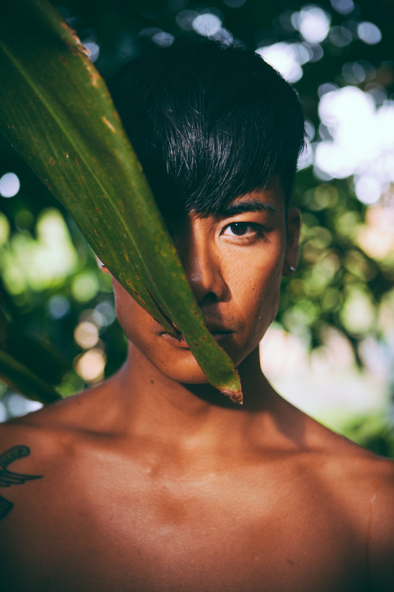 Male model photo shoot of Whyley Yoshimura in Pupukea, 'Oahu