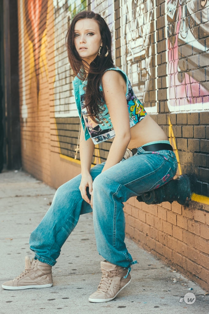 Female model photo shoot of Zuzana Czech in Bronx
