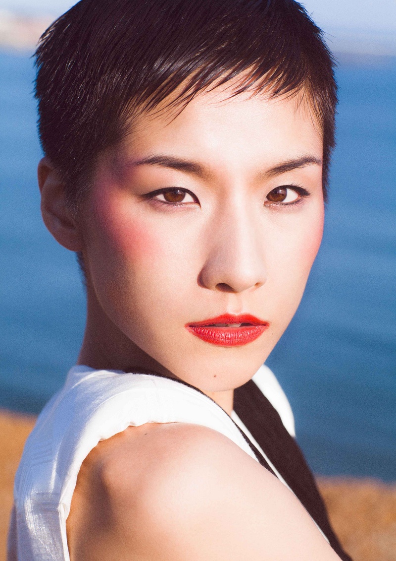 Female model photo shoot of Eri Sugiyama in Japan