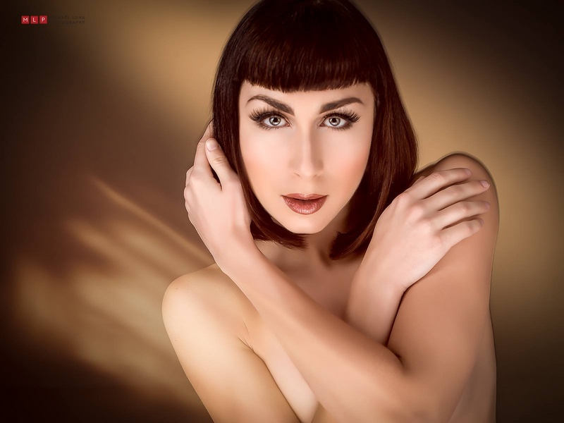 Female model photo shoot of Floofie by MLP Studios Scottsdale in Phoenix, AZ, makeup by Sandy Goldstein