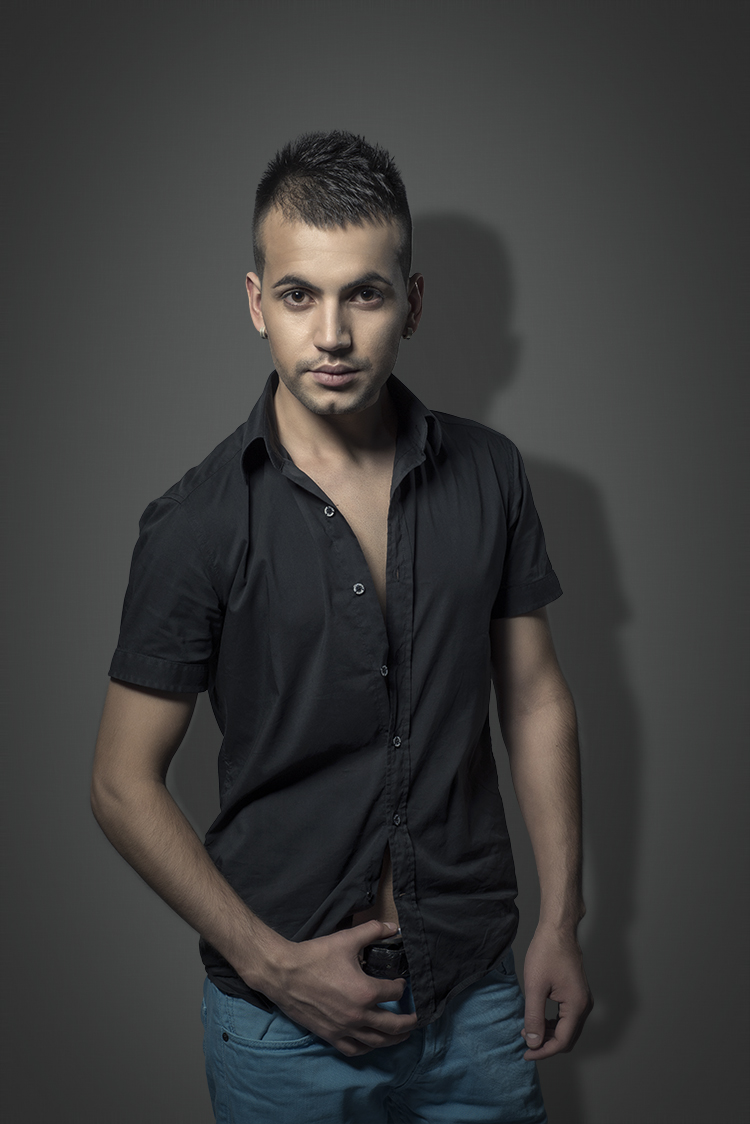 Male model photo shoot of Andriy Hrypa, retouched by naddyb