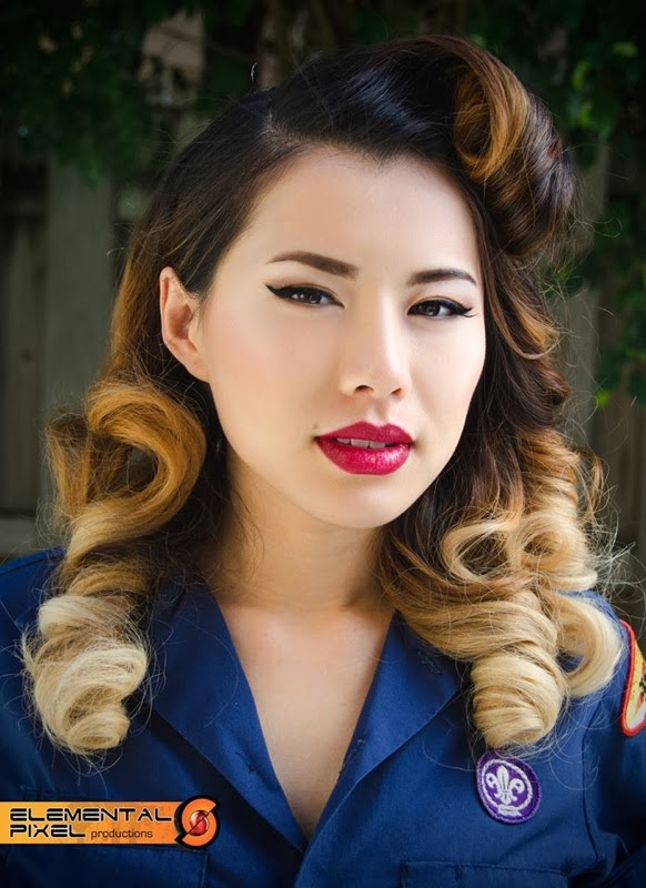 Female model photo shoot of Sandy Tang