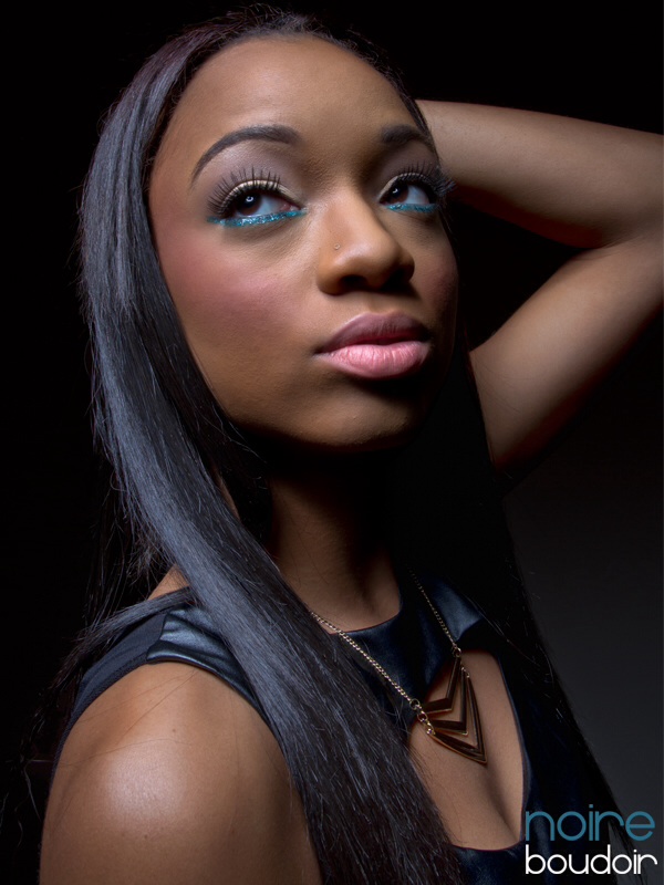 Female model photo shoot of mua tae idolz by Noire Boudoir in Atlanta,Ga.