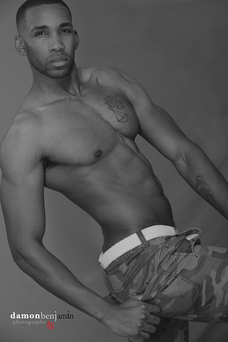 Male model photo shoot of Damon Benjamin  in Alexandria, VA
