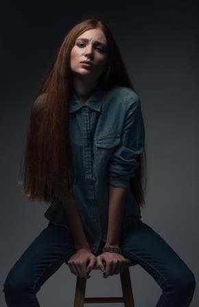 Female model photo shoot of Dakota Z by Visions by Noe