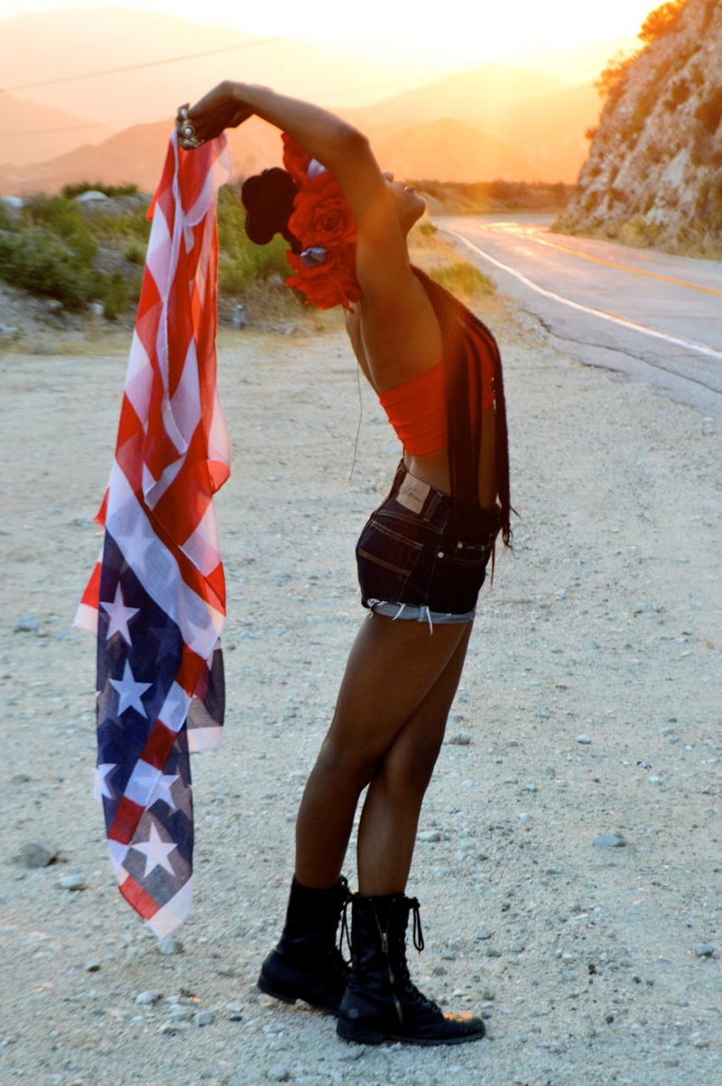 Female model photo shoot of lynntabitha in Los Angeles Crest Highway