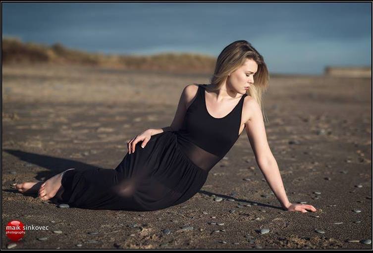 Female model photo shoot of Grace Early in Arklow, South Beach