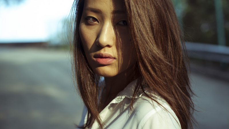 Female model photo shoot of Jaella in Hong Kong; City University of Hong Kong