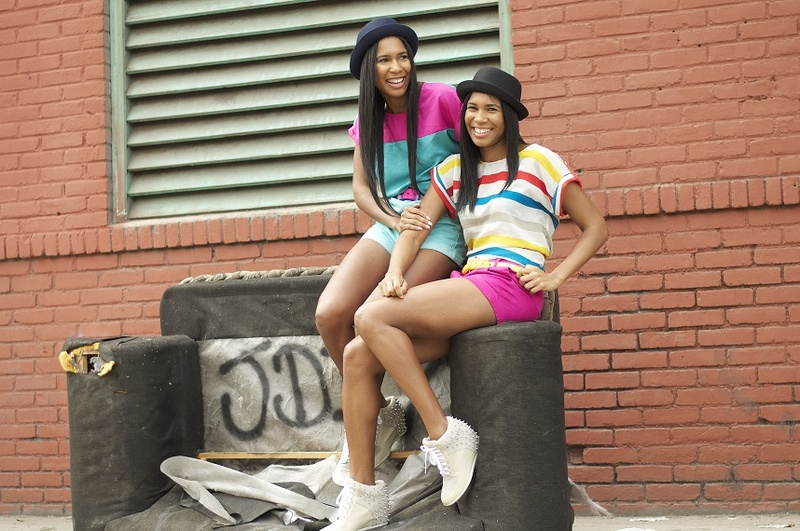 Female model photo shoot of Eboni and Erica