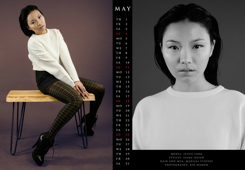 Female model photo shoot of Jessie Yang Model