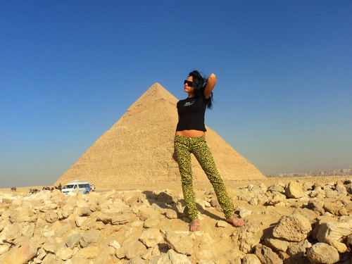 Female model photo shoot of Anzhelina in Giza