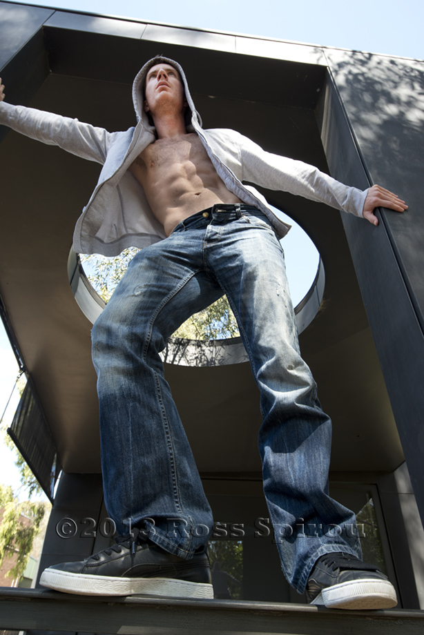 Male model photo shoot of Brett C Smith by Ross Spirou in Melbourne, Australia